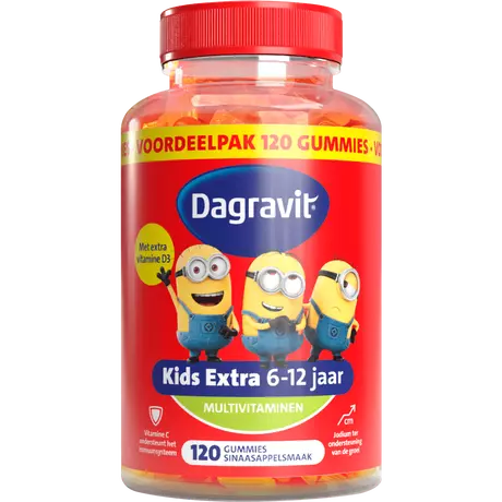 Dagravit Kids-Xtra 6-12 jaar Vitaminions 120 Gummies
