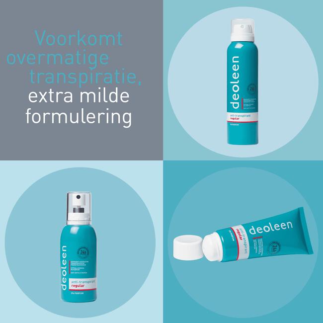 Deoleen Regular Spray anti-transpirant 150 ML
