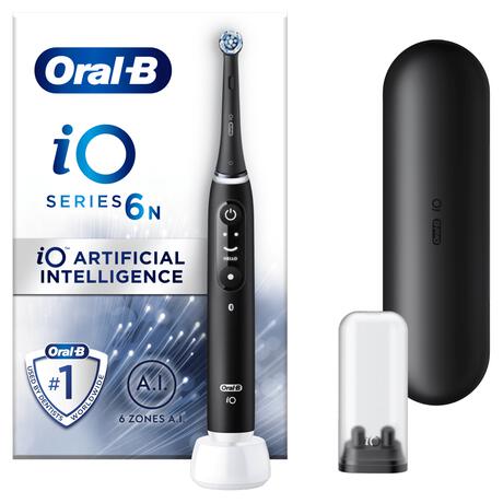 Oral-B iO 6N Zwart Elektrische Tandenborstel