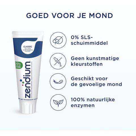 Zendium  Classic Tandpasta 75 ML