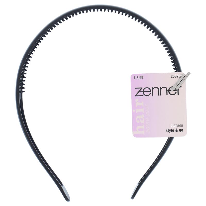 Zenner Diadeem Standaard 17mm Zwart