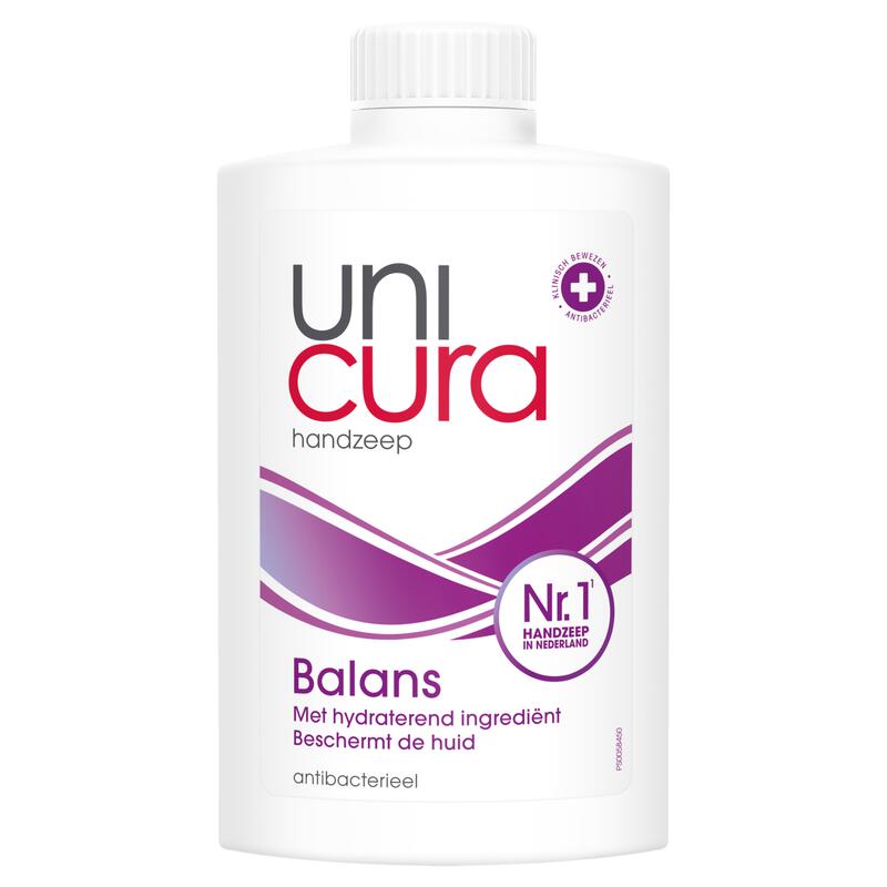 Unicura Balans Antibacteriële Handzeep Navulling 250 ML