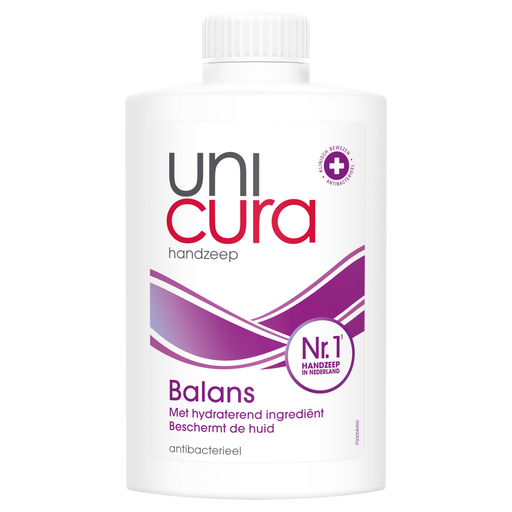 Unicura Balans Antibacteriële Handzeep Navulling 250 ML
