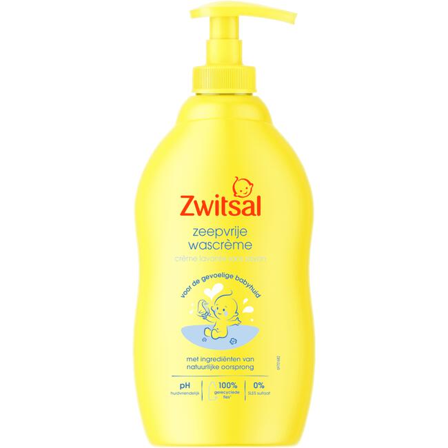 Zwitsal Baby Zeepvrije Wascreme 400 ML