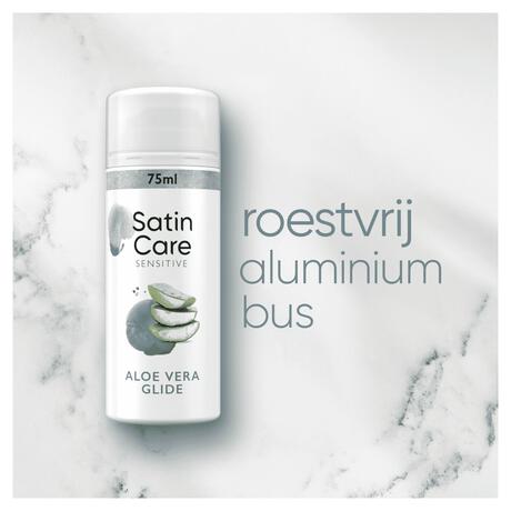 Satin Care Scheergel Gevoelige Huid Mini 75 ML