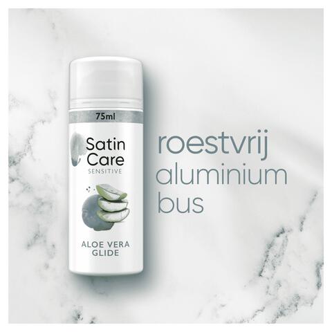 Satin Care Scheergel Gevoelige Huid Mini 75 ML