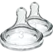 Dr. Brown’s Flesspeen Fase 3 6+ Maanden Brede Halsfles 2 stuks