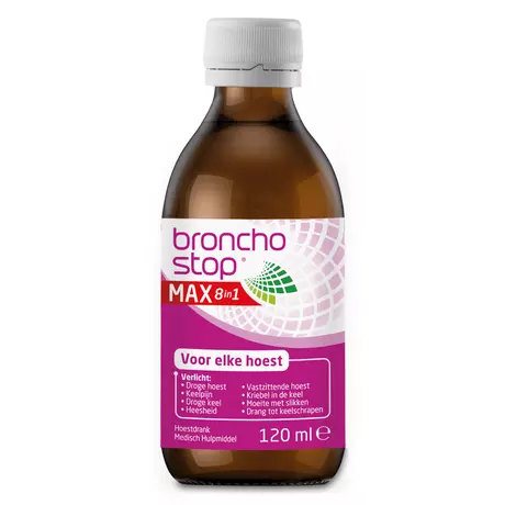 Bronchostop Max 8 In 1 Hoestdrank 120 ML