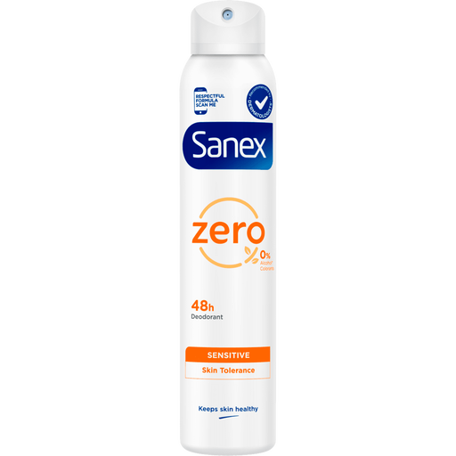 Sanex Zero% Sensitive Deodorant Spray 200 ML