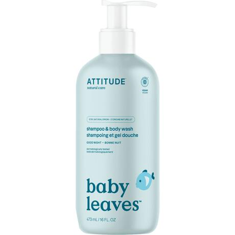 ATTITUDE Baby Leaves 2in1 Shampoo Good Night 473 ML