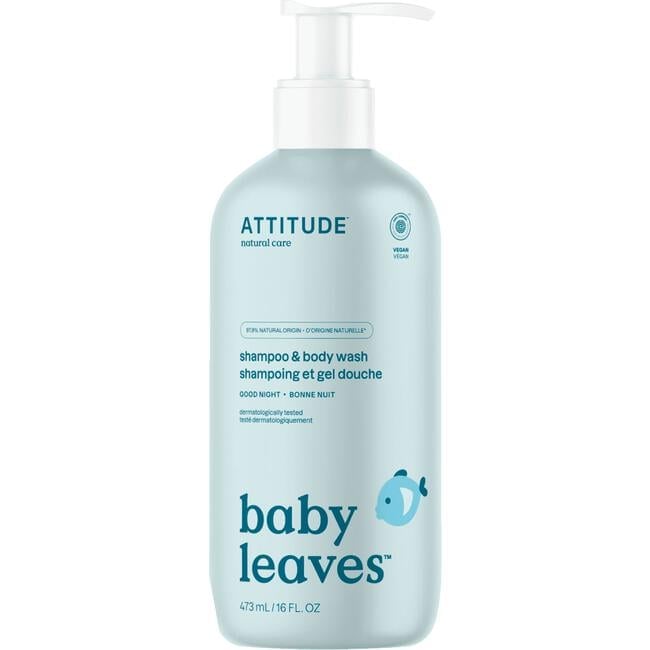 ATTITUDE Baby Leaves 2in1 Shampoo Good Night 473ml