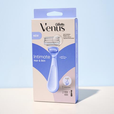 Gillette Venus Intimate Scheersysteem Met 2 Navulmesjes