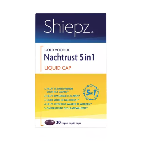 Shiepz Nachtrust 5in1 Liquid Capsules 50 stuks