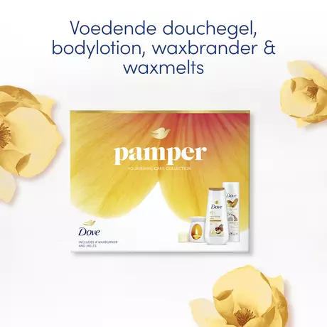 Dove Giftset Advanced Nourishing Care met Wax Burner