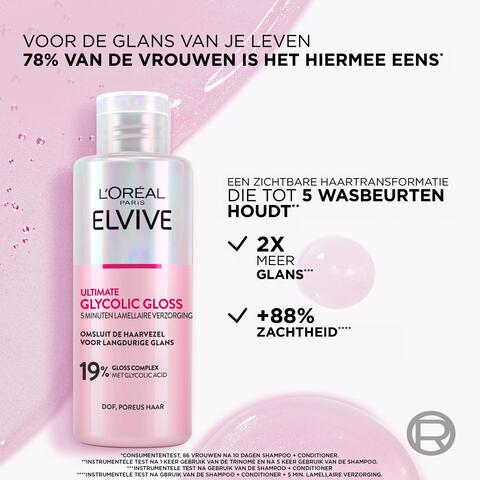 L'Oréal Paris Elvive Ultimate Glycolic Hair Gloss 200 ML