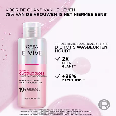 L'Oréal Paris Elvive Ultimate Glycolic Hair Gloss 200 ML