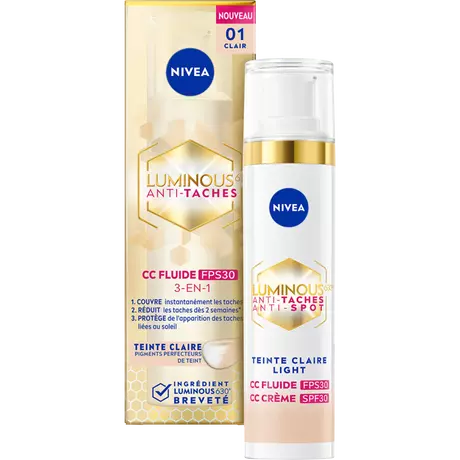 NIVEA Cellular Luminous630 CC Fluid SPF30 Light 40 ML