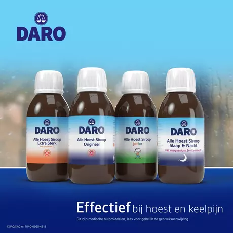 Daro Alle Hoest Siroop Junior 150 ML