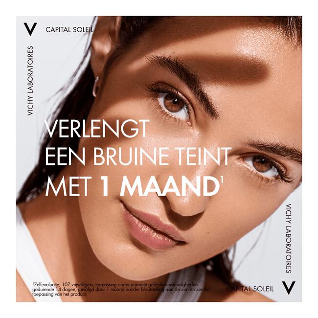 Vichy Capital Soleil Zonbeschermend Water Bruine Teint SPF30 200 ML