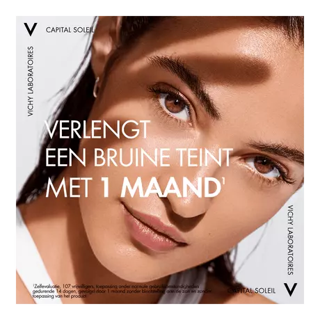 Vichy Capital Soleil Zonbeschermend Water Bruine Teint SPF30 200 ML