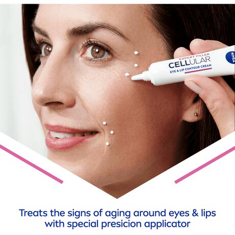 NIVEA Cellular Hyaluron Anti-Age Oogcontour Crème 15 ML