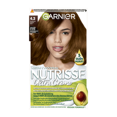 Garnier Nutrisse Crème Permanente Haarverf 4.3 Goud Middenbruin