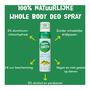 Happy Earth 100% Natural Whole Body Deo Spray Cedar Lime 100ML