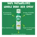 Happy Earth 100% Natuurlijke Whole Body Cedar Lime Deodorant Spray 100 ML