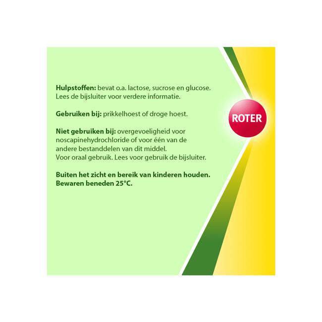 Roter Noscapect 40 omhulde tabletten