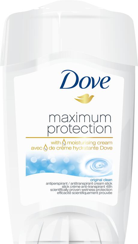 Dove Maximum Protection Original Clean Anti-Transpirant Deodorant Stick 45 ML