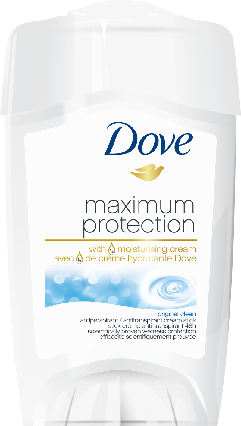 Dove Maximum Protection Original Clean Anti-Transpirant Deodorant Stick 45 ML