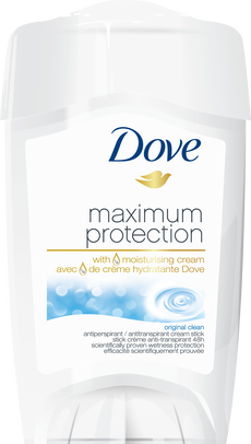 Dove Maximum Protection Original Clean Anti-Transpirant Deodorant Stick 45 ML