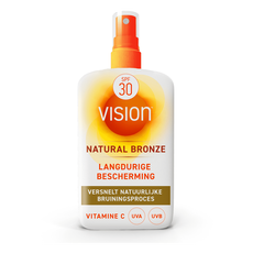 Vision Natural Bronze Zonnebrand Spray SPF30 180ML