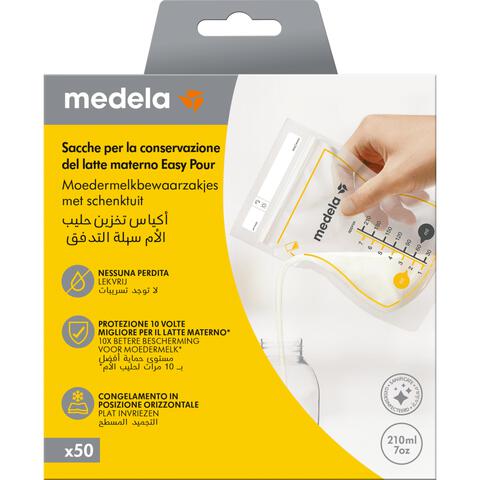 Medela Moedermelkbewaarzakjes met schenktuit 50 stuks