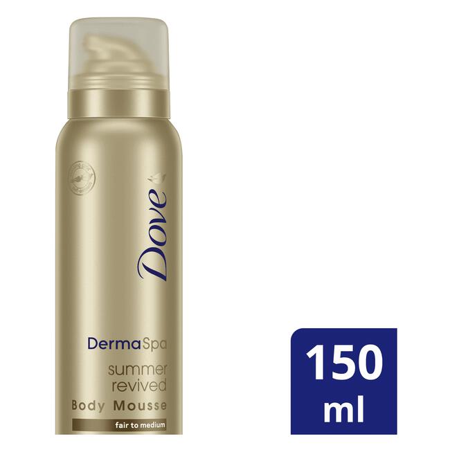 Dove DermaSpa Summer Revived Fair-Medium Tanning Mousse 150 ML