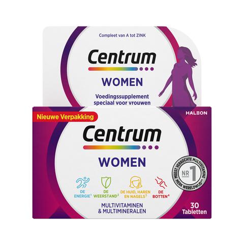 Centrum Women Multivitaminen Tabletten 30 stuks
