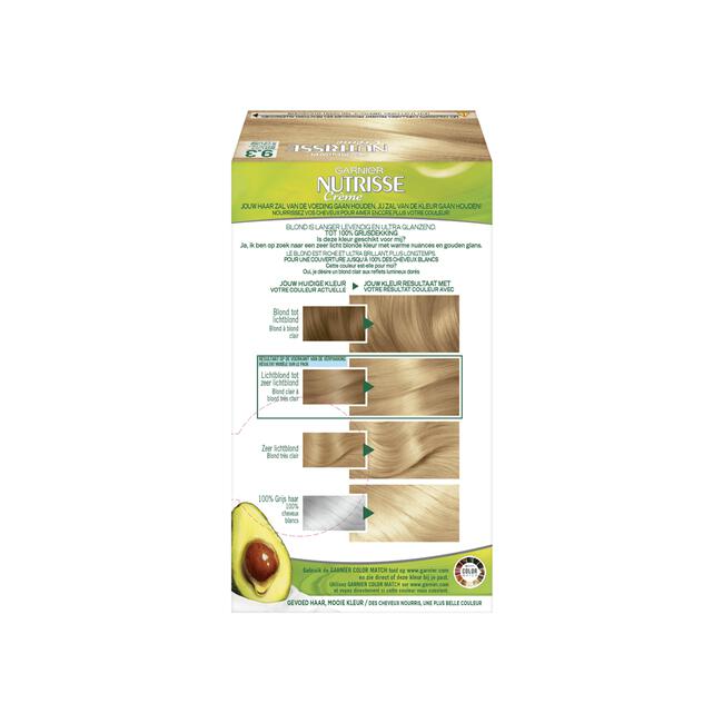 Garnier Nutrisse Crème Permanente Haarverf 9.3 Zeer Licht Goudblond