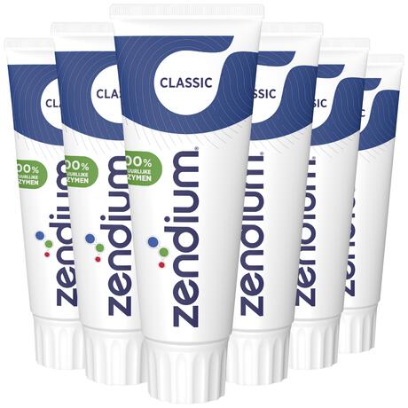 Zendium  Classic Tandpasta 75 ML Multipack 6 stuks