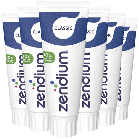 Zendium  Classic Tandpasta 75 ML Multipack 6 stuks