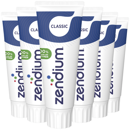 Zendium  Classic Tandpasta 75 ML Multipack 6 stuks