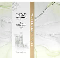 Therme Zen White Lotus Scrub 200ml + Butter 75g + Foam 200ml Geschenkset