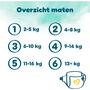 Pampers Harmonie XXL Pack Luiers Maat 3 6-10 KG 104 stuks