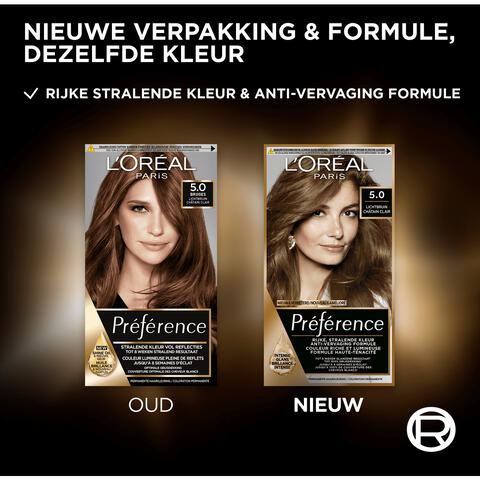 L'Oréal Paris Préférence Permanente Haarverf 5 Bruges