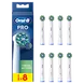 Oral-B Cross Action Opzetborstels Wit 8 Stuks