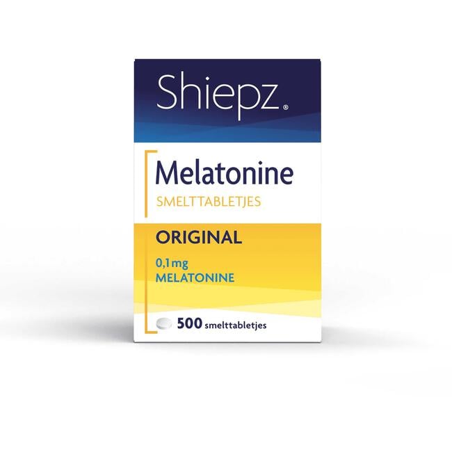 Shiepz Melatonine Original 0,1 mg 500 tabletten