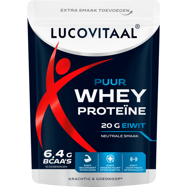 Lucovitaal Puur Whey Proteïne Poeder 250 gram