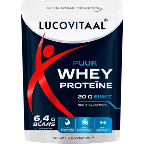 Lucovitaal Puur Whey Proteïne Poeder 250 gram