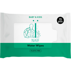 NAIF Water Wipes 15 stuks