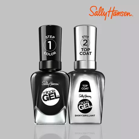 Sally Hansen Miracle Gel Nagellak 460 Blacky O Zwart 14,7 ML