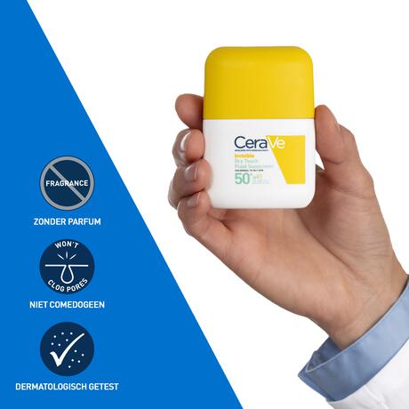 CeraVe Onzichtbare Dry Touch Fluïde Zonnebrandcrème SPF50 50 ML